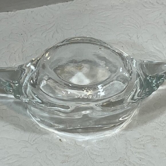 VTG Set of 8 Clear Glass Crab Shaped Baking Dishes Shells Ramekins 5.75"x3" - Picture 5 of 13